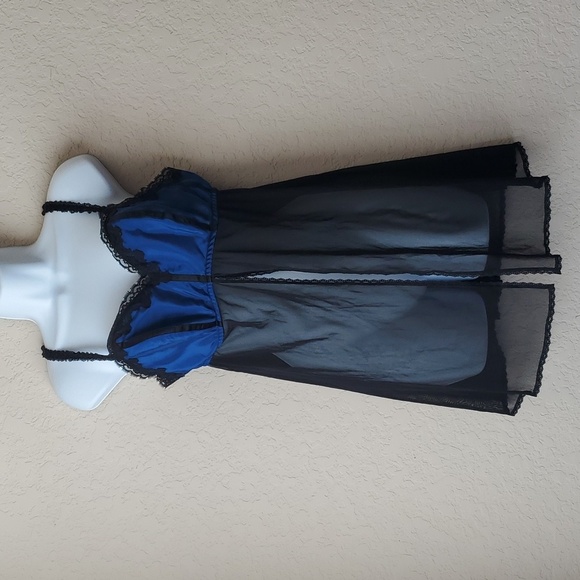 Cacique blue and black baby doll 1X 14/16 - Picture 1 of 9